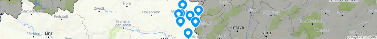 Map view for Pharmacies emergency services nearby Zistersdorf (Gänserndorf, Niederösterreich)